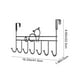thumbnail image 4 of Cajón colgante, estante para puerta, organizador de armario sin taladro, ideal para dormitorios, metal resistente, fácil montaje, para ropa y accesorios, alto rendimiento, 2 niveles, estilo, 4 of 8