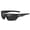 Matte black gray flakes, variant on Mens Polarized Sunglasses Titanium Plastic Frame Mirror Lens UV 400 Anti Reflective Outdoor Pro Riding Glasses