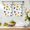 thumbnail image 3 of Spring Butterfly Dragonfly Kitchen Towels Set of 2, Farmhouse Botanical Floral Absorbent Dish Towels for Kitchen, Microfiber Hand Towel, Quick Drying Tea Towel for Cleaning Decorative Dishcloths, 3 of 7
