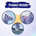 thumbnail image 6 of LeeQinersw 15 Cm Rocking Horse Doll, Sofa Ornament, Cuddly Cartoon Farm Animal, Decoration, violet, 6 of 9
