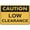 Warning Sign 3, variant on Caution Low Ceiling Safe Sign 12 x 8 Inches - Outdoor Use, Practical Sign for Home, Business, Driveway Alert, Indoor Outdoor Hallways, Basements