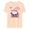thumbnail image 7 of VKOYWKM Valentines Day Heart Tshirt for Women Cute Love Heart Graphic Tees Valentine Gift Top Short Sleeve Casual Crew Neck Holiday Tshirts, 7 of 7