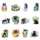 thumbnail image 3 of Broche con insignia YONGSHENG de la serie Black Cat And Plant tipo C, 3 of 5