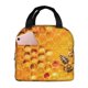 thumbnail image 1 of Fotbe Bees on Hive Honeycomb Bolsa Térmica con Estampado y Forro de Aluminio Grueso Bolsa de Almuerzo con Bolsillo Frontal para Hombres y Mujeres, Ideal para Trabajo, Escuela, 1 of 8