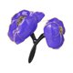 thumbnail image 1 of Broche elegante de solapa esmaltado con flor de peonía para mujer, detalle exquisito Púrpura, 1 of 9
