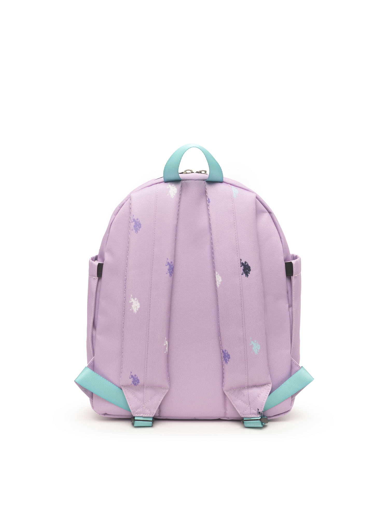 U.S. Polo Assn. 13" DHM Monogram Toddler Backpack, Lavender