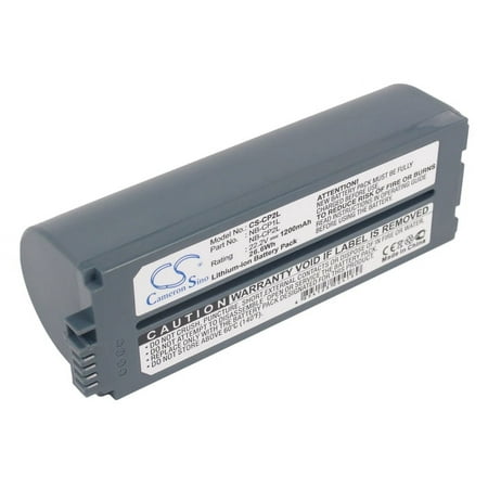 Replacement Battery for Canon NB-CP1L NB-CP2L NB-CP2LH PN:NB-CP1L NB-CP2L NB-CP2LH 1200mAh