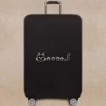 thumbnail image 1 of Travel Accessories Luggage Case Suitcase Dust Protective Cover 18-28 Inch Footprints Pattern Series Trolley Case Elastic Cover 1Footprints002 S, 1 of 6