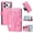 Pink, variant on Case For iPhone 17 Pro Butterfly Flower Multi-card Holder Zipper Wallet With Lanyard Magnetic Clasp Flip Stand Leather Phone Case,Black,For iPhone 17 Pro