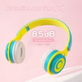 thumbnail image 6 of InsCrazy Bluetooth Headphones Over-ear Headphones Headset Mobile Phone Computer Universal Folding Children Learning Wireless Bluetooth Noise-cancelling Headphones Summer Savings, 6 of 8