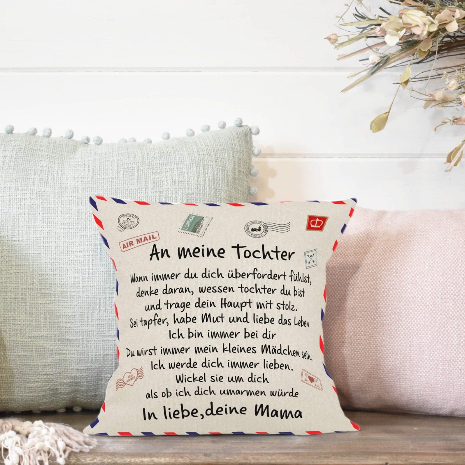 Multicolor 18x18 Mother's Day Designs Mom-Gifts Mama Needs Some Wine Drinking Mom-my Mother Alcohol Lover Throw Pillow