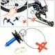 thumbnail image 4 of Limpiador de cadena de bicicleta, Protector de liberación rápida, soporte de rueda de bicicleta para mantenimiento de limpieza, accesorio de bicicleta Básico Soledad Guardián del soporte de la cadena de la bicicleta, 4 of 10