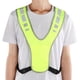 thumbnail image 3 of Chaleco reflectante de seguridad para exteriores con luz LED de alta visibilidad para correr de noche y ciclismo, 3 of 13