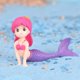 thumbnail image 5 of Figuras de sirena en miniatura de 4 Uds., adornos para tartas de muñeca de sirena, juego de colección de figuras de sirena, decoración de tarta de cumpleaños, 5 of 5