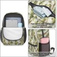 thumbnail image 4 of 17 Inch Lightweight Backpack,PVC Waterproof Oxford Fabric, Ergonomically Designed, with Large Capacity, Camouflage Print, 4 of 5