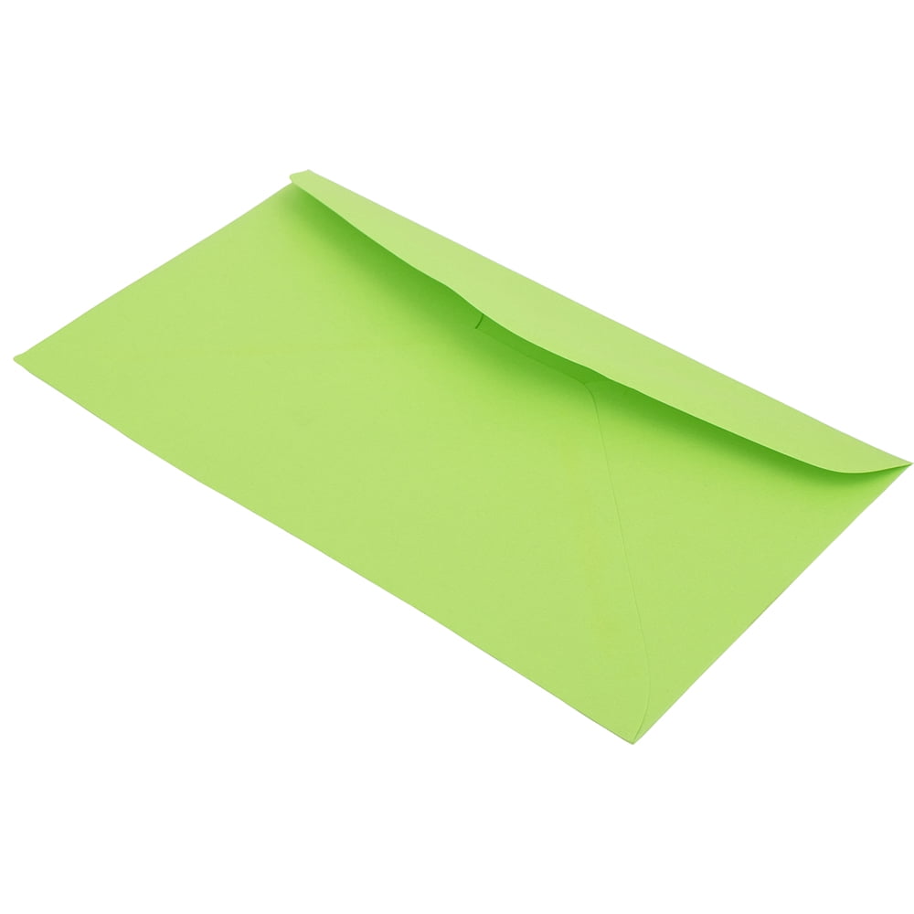 JAM Paper No. 6 3/4 Envelopes, 3 5/8 x 6 1/2, Light Green, 50/Pack
