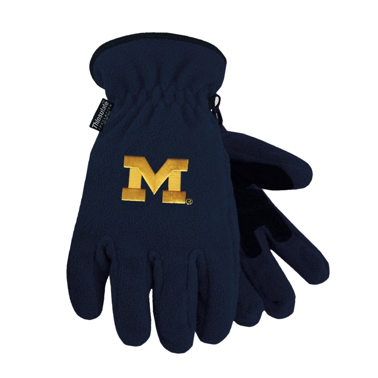 University of Michigan Heavy-Weight Fleece Gloves by