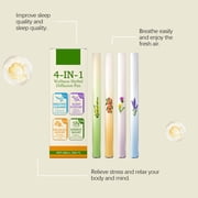 Alvantor Herbal Diffuser Pen 4-Pack for Sleep and Focus Support