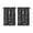 Kitchen Food Colorful-14, variant on Vintage Kitchen Food Cooking Chef Tier Cafe Curtains for Bathroom Living RV Rod Pocket Window Drapes 36 Inch 2 Panels Set 28"x36" 2 Panels Window Treatment Tiers