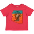 thumbnail image 3 of Inktastic Arizona Cute Cowgirl Boot Girls Toddler T-Shirt, 3 of 5