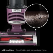 Shark Lift-Away Upright Vacuum, Pet Friendly, PowerFins HairPro, Odor Neutralizer Technology, Self Cleaning Brushroll, ZD550 Purple
