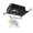 Haze/White, variant on R3ASAT-S827-HZWT-WAC Lighting-Aether-22.5W 15 degree 1 LED Square Adjustable Trim in Contemporary Style-5.13 Inches Wide by 3.5 Inches High-Haze/White