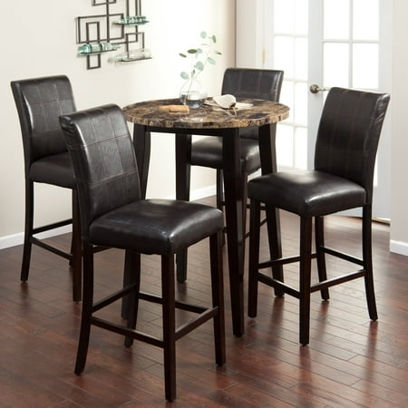 Palazzo 5 Piece Round Bar Height Pub Set Palazzo 5 Piece Round Bar Height Pub Set