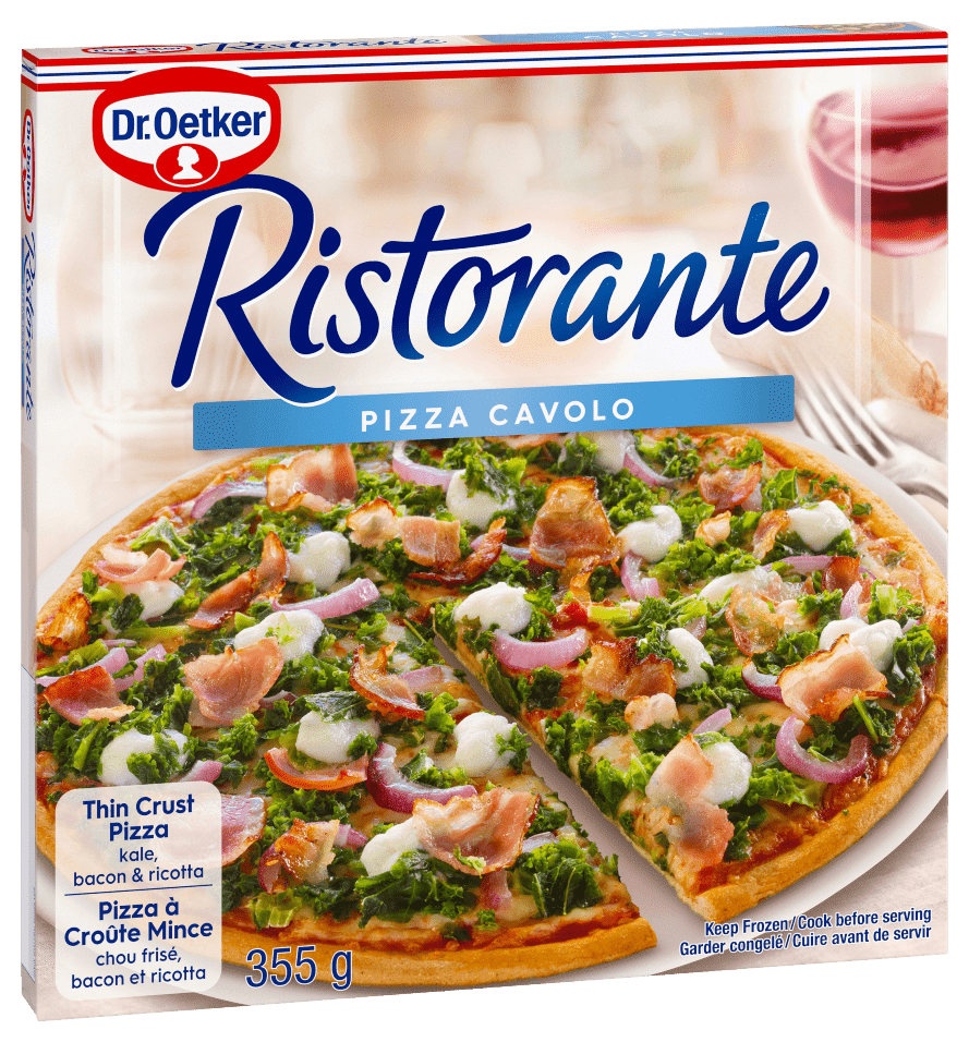 Dr. Oetker Ristorante Pizza au chou frisé et bacon (355g) 355g