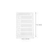 thumbnail image 2 of 24pcs Journal Stencils Painting Templates Drawing Stencils for Scrapbooking, 2 of 7