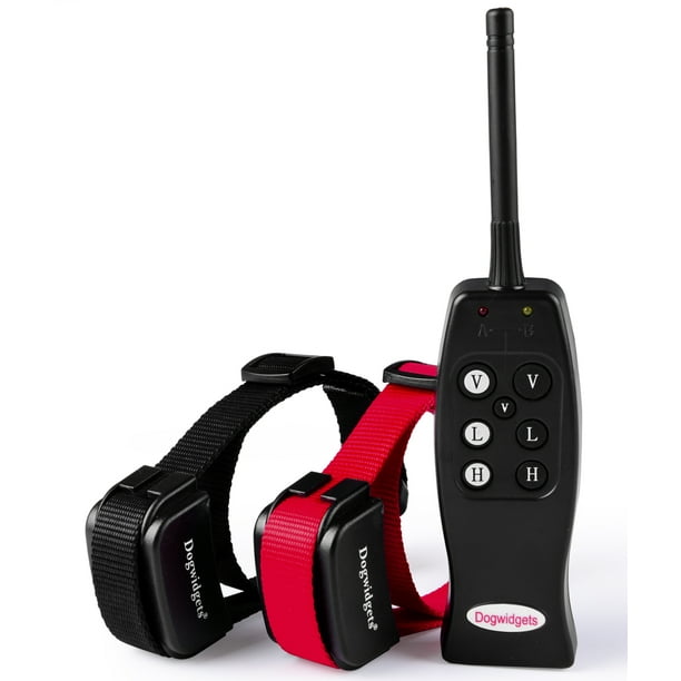 Dogwidgets DW1 Two Dog Training Shock and Vibration Collar Walmart