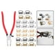 thumbnail image 4 of 22sets 1 "Key FOB Hardware - Llavero de 25 mm FOB Llavero perfecto con 1 unids Key FOB FOB FOB de para LLAVE FOB PULSULTES BOLSA TELÉFON BLESIY Hardware de KeyFob, 4 of 8