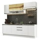thumbnail image 1 of Cocina Integral Madesa Glamy sin tarja 240 cm Blanco, 1 of 10