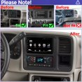 thumbnail image 2 of Radio QLED para Chevy Chevrolet Silverado SSR Tahoe 2003-2006, 2 of 7