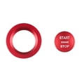 thumbnail image 5 of Pebbuoy Start Stop Engine Push Button Sticker Car Accessories Self Adhesive Easy to Install Decorative Engine Start Button Decal, 5 of 7
