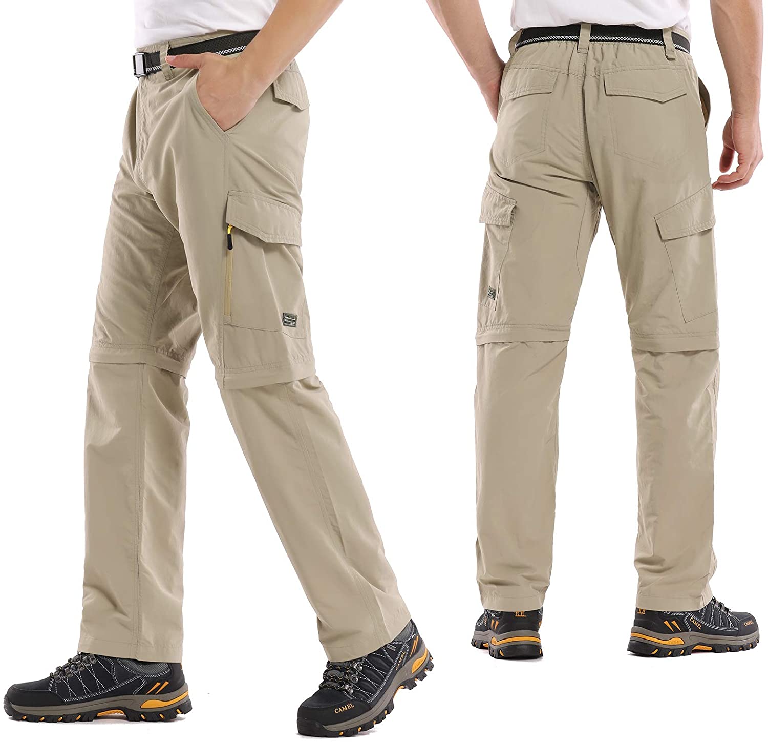 Mens Hiking Fishing Pants, Lightweight 