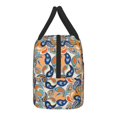 thumbnail image 4 of Naloa Fashionable Paisley Print Lunch Bag for Women Men,Insulated Lunch Box for Adult,Reusable Lunch Tote Bag for Work, Picnic or Travel, 4 of 9