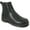 Black, variant on kozi Canada Women Waterproof Ankle Winter Casual Chelsea Bootie LINDSAY Fur Boot with Double Gore Black