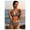 Style 1-Black, variant on Women's Rose Red and Pink Color Block High-Waisted Bikini Set - Backless Two-Piece Swimwear for Hot Spring and Beach