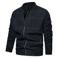 thumbnail image 2 of Vedolay Mens Jackets Open Front Cardigan Blazer Jacket Jacket Coat Coffee,2XL, 2 of 3