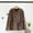 Brown, variant on Womens Sherpa Jacket with Pockets Casual Comfy Plaid Zip Up Jackets Lightweight Warm Fleece Lined Winter Coats 2025 Fashion Beige L