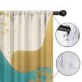 thumbnail image 4 of Blackout Kids Curtains,Teal and Gold Marble Wavy Lines Pattern Childrens Insulated Curtains Set Of 2,Bedroom Essentials,Toddler Room Decor 42"x54", 4 of 5