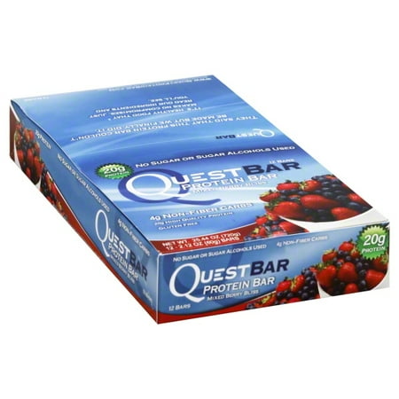 Europa Sports Prod. Quest Bar Mixed Berry 12/box