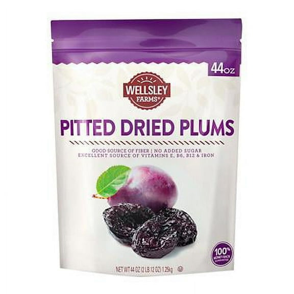 Wellsley Farms Gourmet Dried California Plums, 44 oz.
