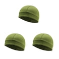 thumbnail image 4 of Redempat Cooling Skull Caps Cold-Proof Biking Bright Color Comfortable Cycling Accessories Durability Polyester Liner green 3Set, 4 of 6