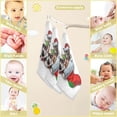thumbnail image 4 of SKYSONIC 5 PCS Funny Pets Stocking Christmas Baby Muslin Washcloths, Face Towel Burp Cloths Ultrasoft Absorbent Cotton Bath Wipes Towels for Newborn Boys Girls, 4 of 7