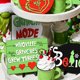 thumbnail image 1 of Bandeja de madera en capas, juego de decoración de bandejas de madera en capas navideñas de Grinch, adornos de mesa, innovación moderna, 1 of 7