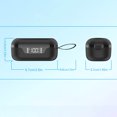 thumbnail image 1 of Auriculares Bluetooth 5.0 Auriculares con sonido estéreo de alta fidelidad inalámbricos Auriculares de emparejamiento automático con estuche de carga, Negro Inevent EL5174-01B, 1 of 6