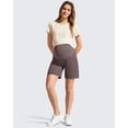 thumbnail image 5 of G4Free Evergoing Maternity Shorts with Pockets Over The Belly Stretchy Pregnancy Pants Casual Workout, 5 of 8