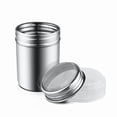 thumbnail image 4 of Eguiwyn Professional-Grade Stainless Steel Precision Mesh Powder Shaker Dredger with Airtight Sealing Lid Superior Tool for Controlled Dusting of Icing Sugar for Barista Coffee, Silver, 4 of 7