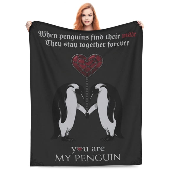 Gifts for Him Her Wedding Anniversary Blanket Romantic I Love You Birthday Gifts for Wife Husband Couple Cozy Warm 50x40